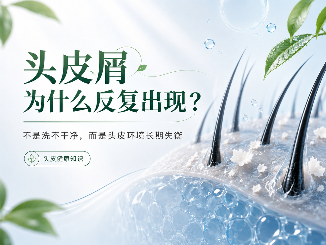 头皮屑为什么反复出现？