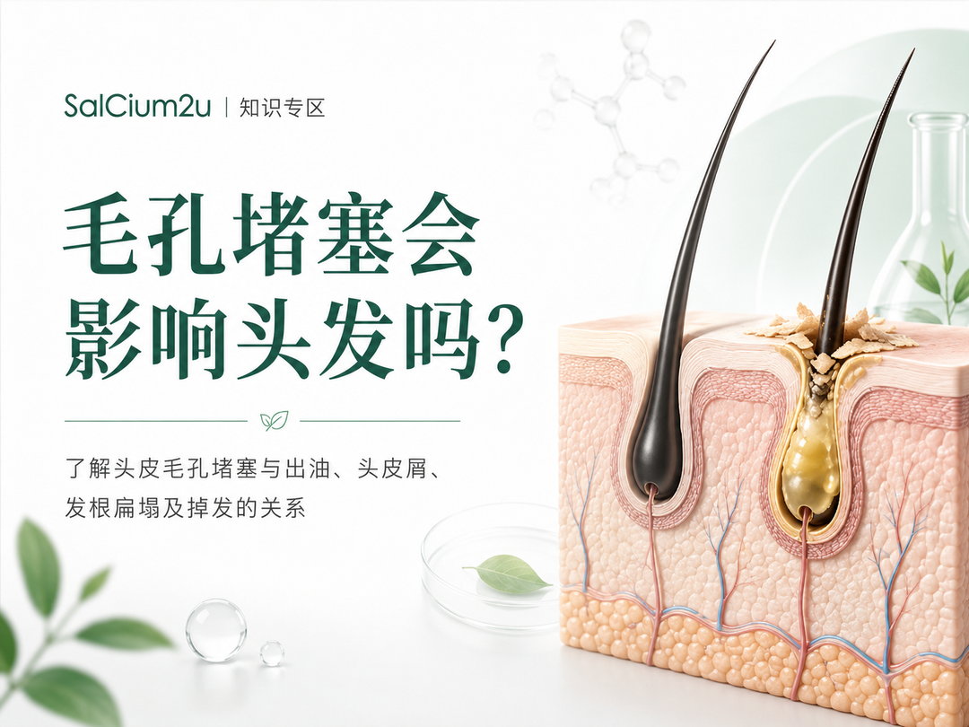 毛孔堵塞会影响头发吗？