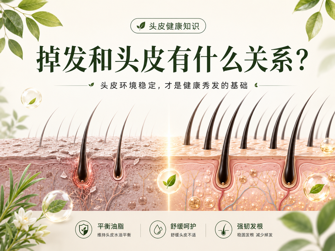 掉发和头皮有什么关系？