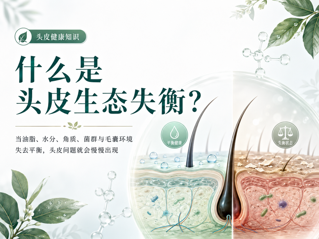 头皮生态失衡是什么意思？