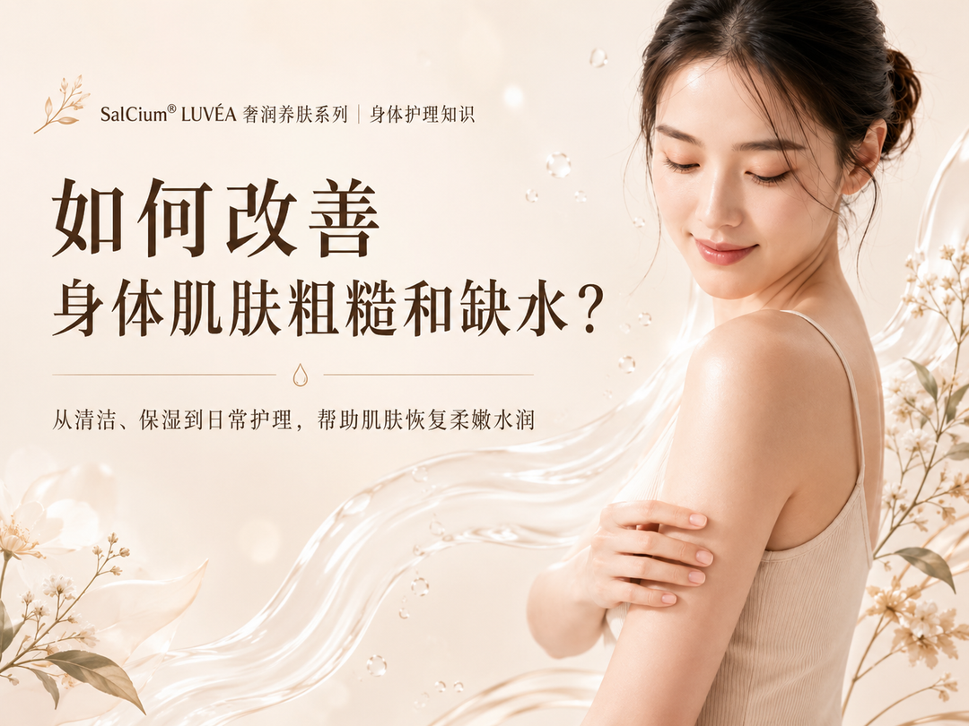 如何改善身体肌肤粗糙和缺水？