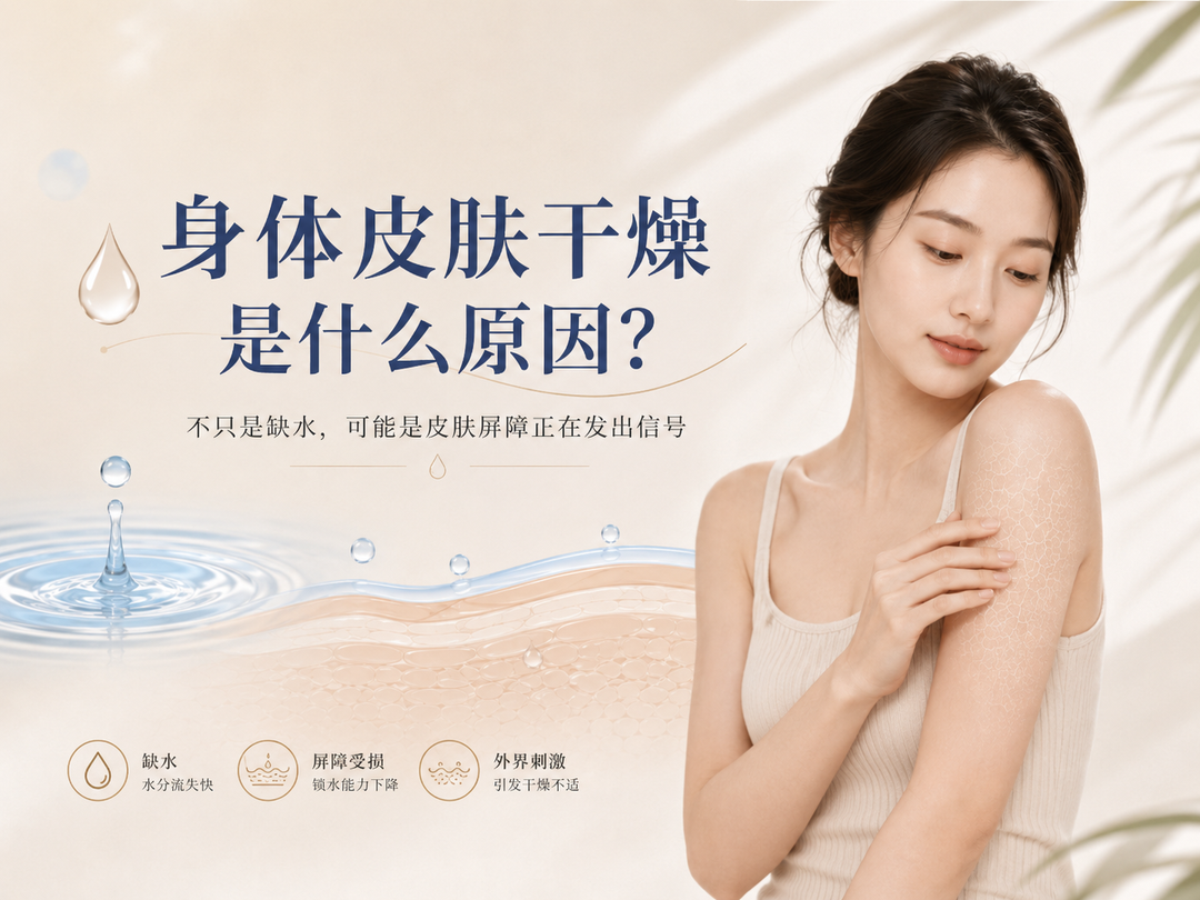 身体皮肤干燥是什么原因？