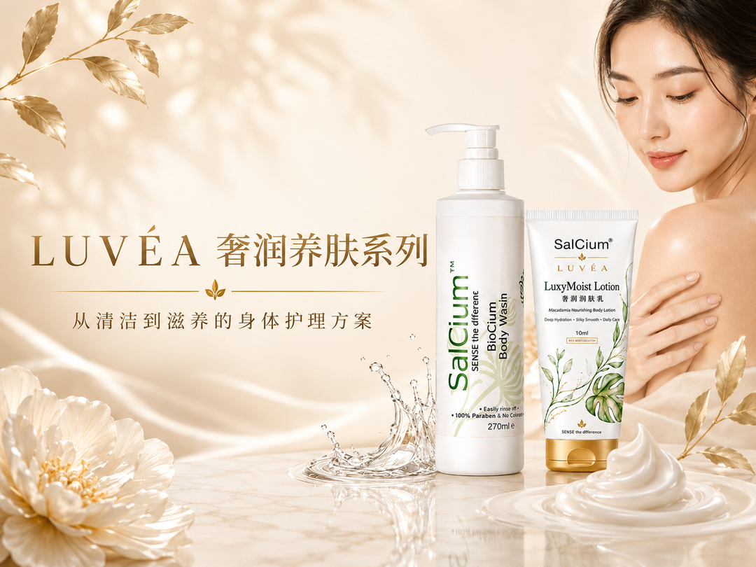 LUVÉA 奢润养肤系列：从清洁到滋养的身体护理方案