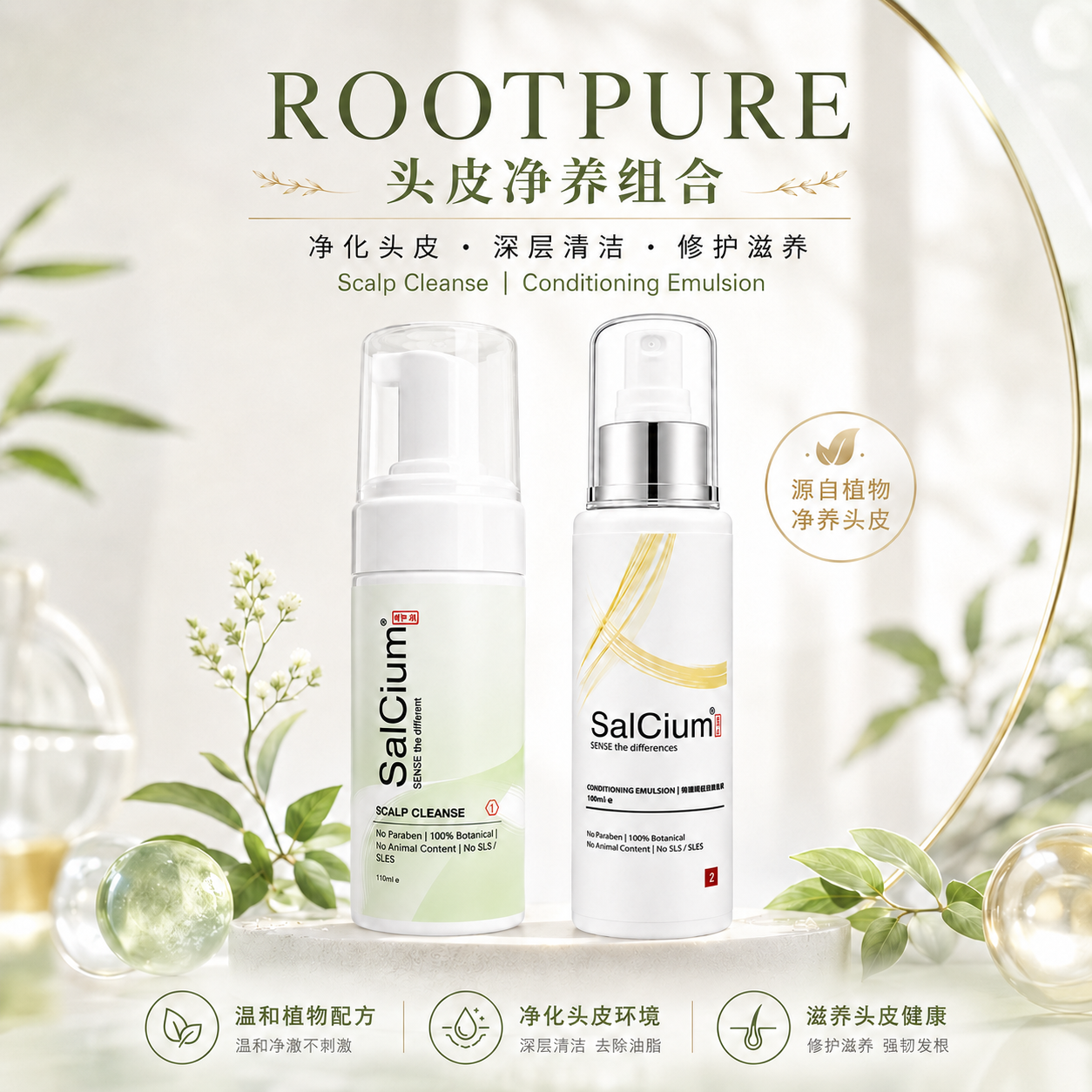 ROOTPURÉ 头皮净养育发系列 – SALCIUM2U