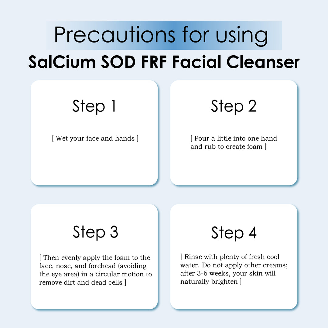 SalCium® FRF SOD Facial Cleanser 100㎖ℯ