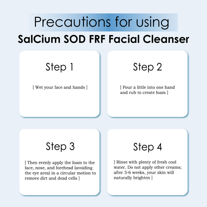 SalCium® FRF SOD Facial Cleanser 100㎖ℯ