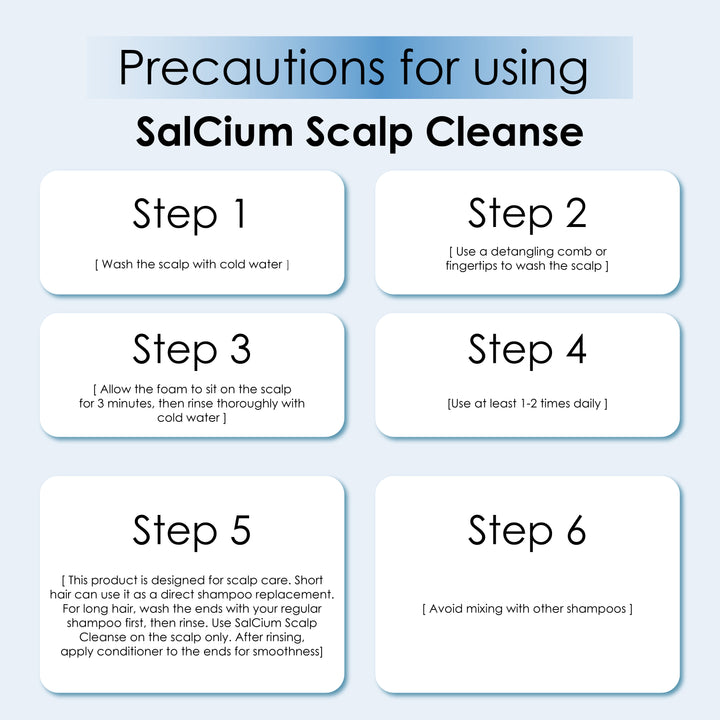 SalCium® Scalp Cleanse 110㎖ℯ